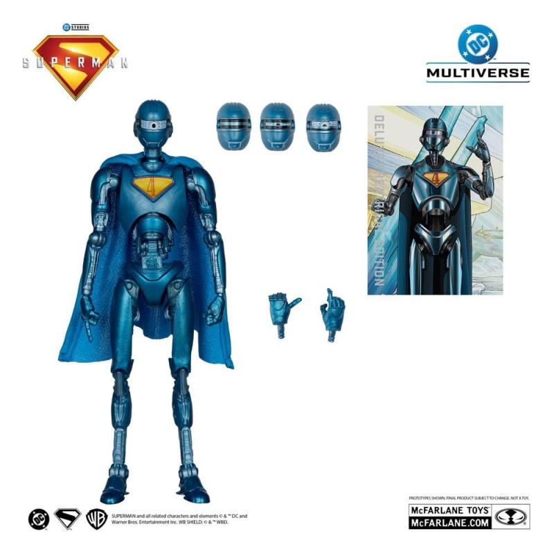 Figura Superman Robot #4 - Superman Movie - DC Movie - 7 Scale - McFarlane