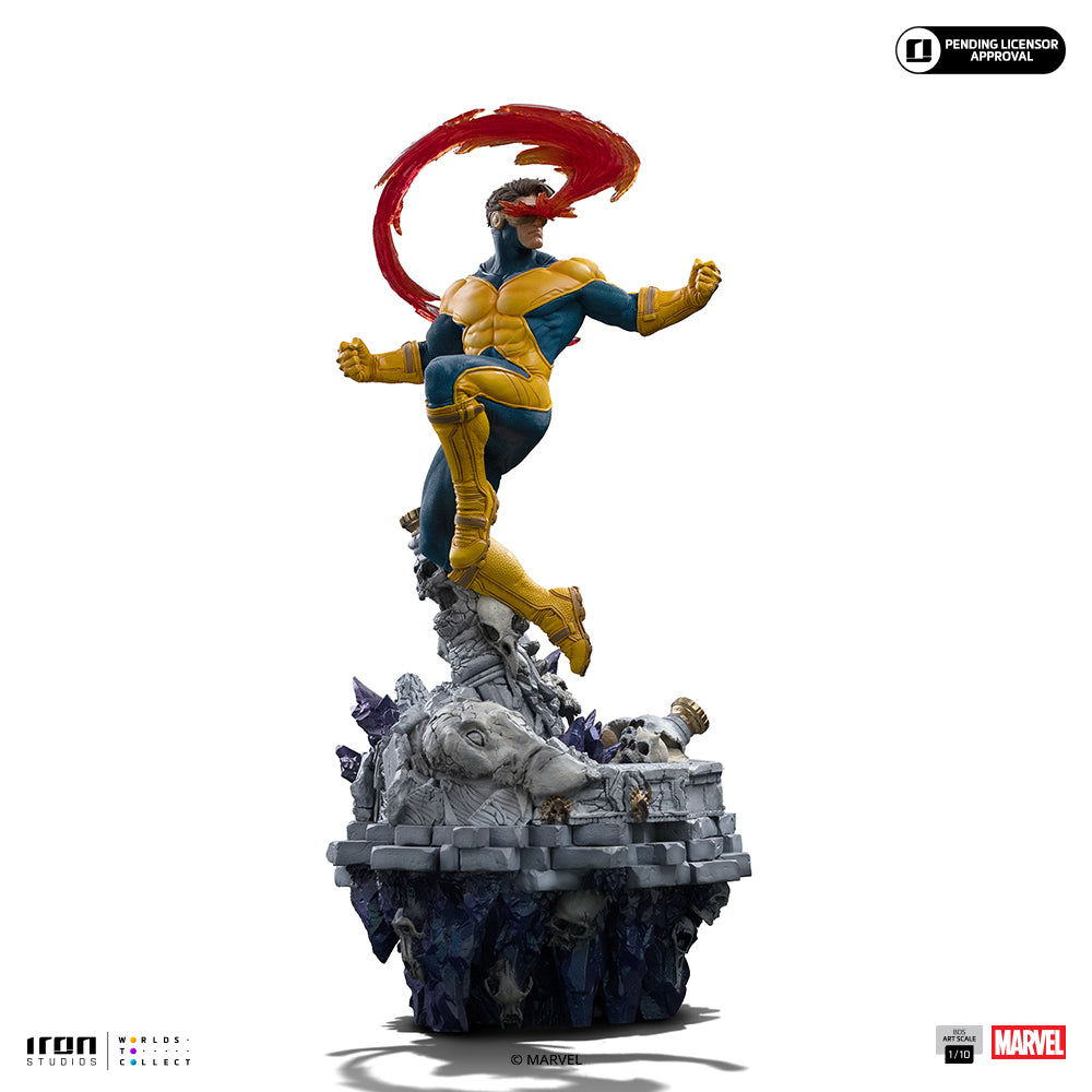 Estátua Cyclops Deluxe - Infinity Gauntlet Diorama - BDS Art Scale 1/10 - Iron Studios