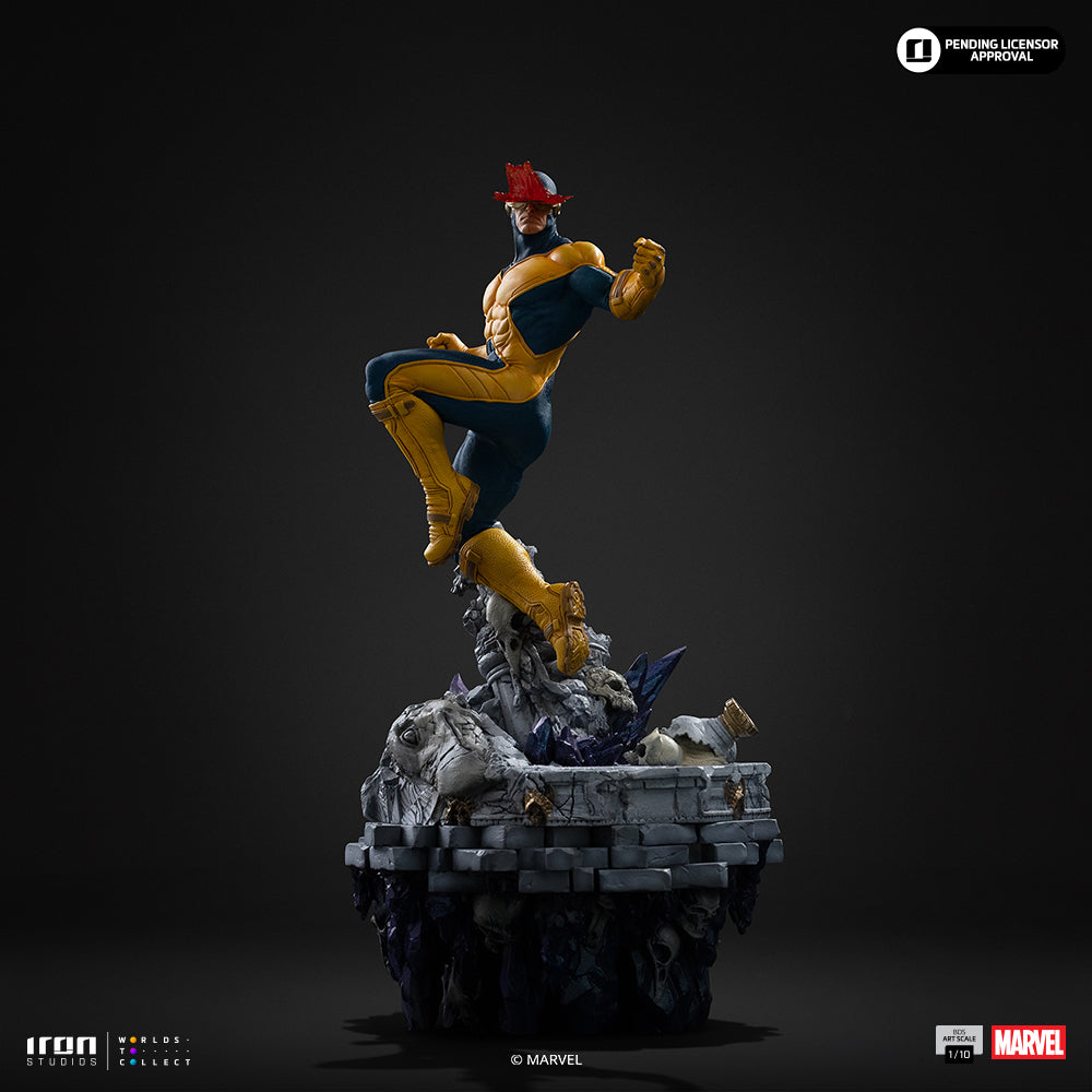 Estátua Cyclops Deluxe - Infinity Gauntlet Diorama - BDS Art Scale 1/10 - Iron Studios