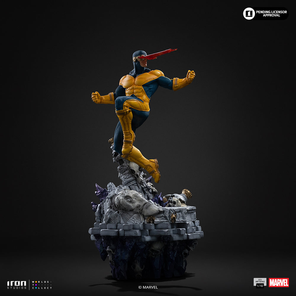Estátua Cyclops Deluxe - Infinity Gauntlet Diorama - BDS Art Scale 1/10 - Iron Studios