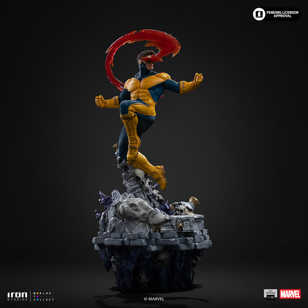 Estátua Cyclops Deluxe - Infinity Gauntlet Diorama - BDS Art Scale 1/10 - Iron Studios