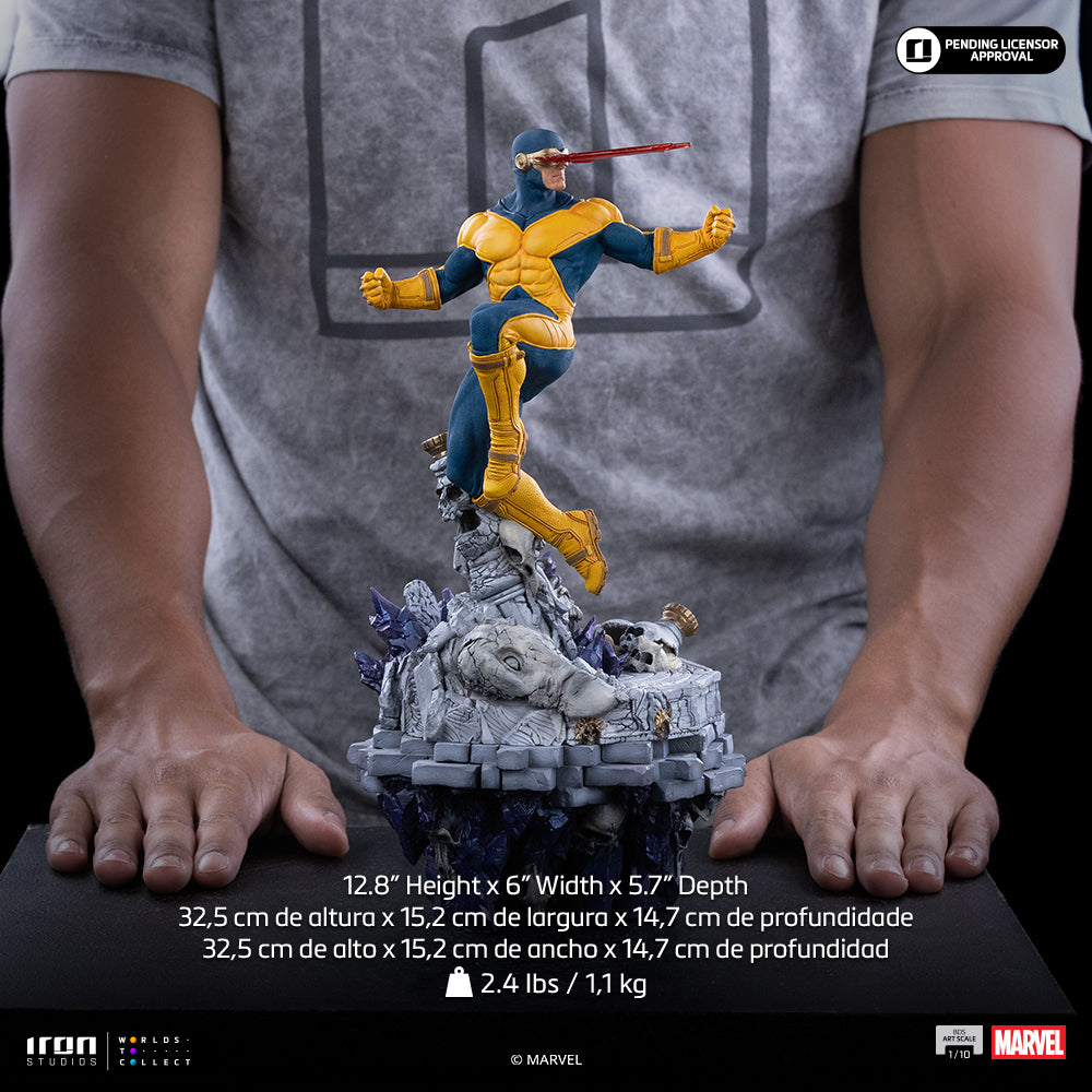 Estátua Cyclops Deluxe - Infinity Gauntlet Diorama - BDS Art Scale 1/10 - Iron Studios