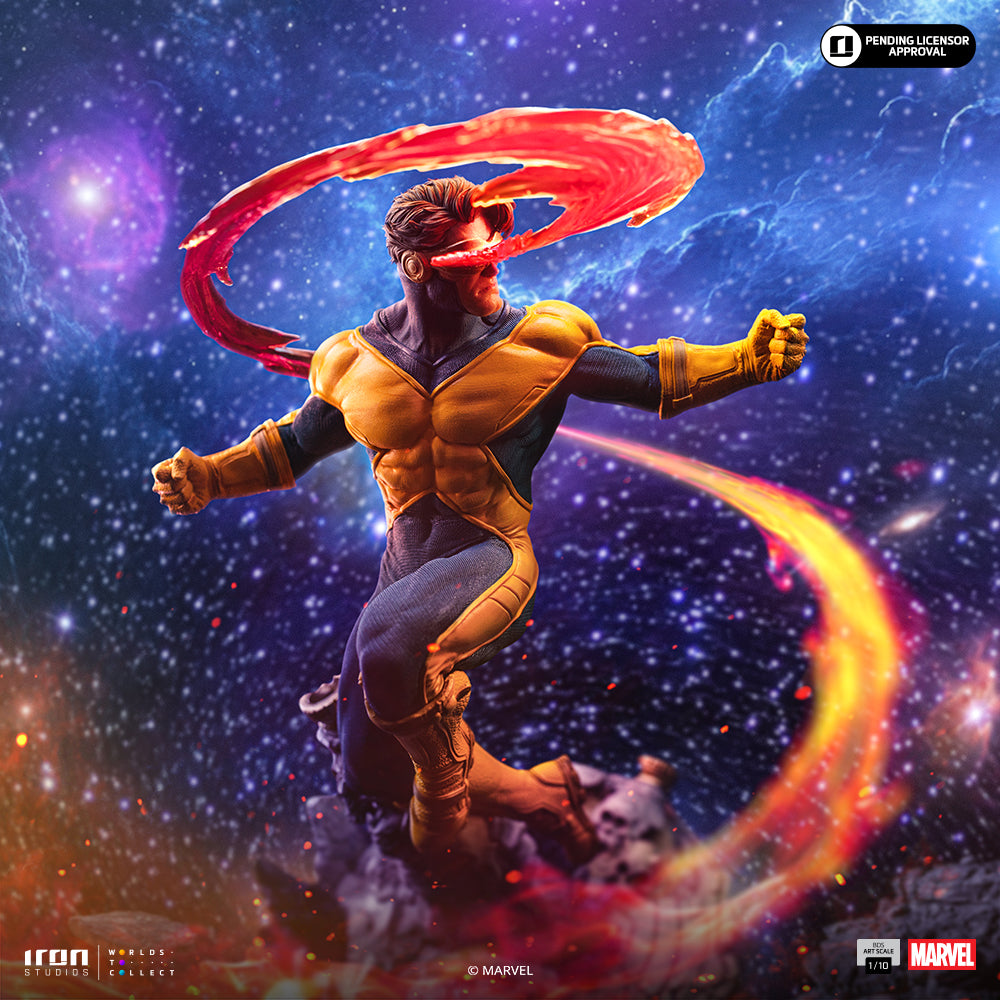 Estátua Cyclops Deluxe - Infinity Gauntlet Diorama - BDS Art Scale 1/10 - Iron Studios