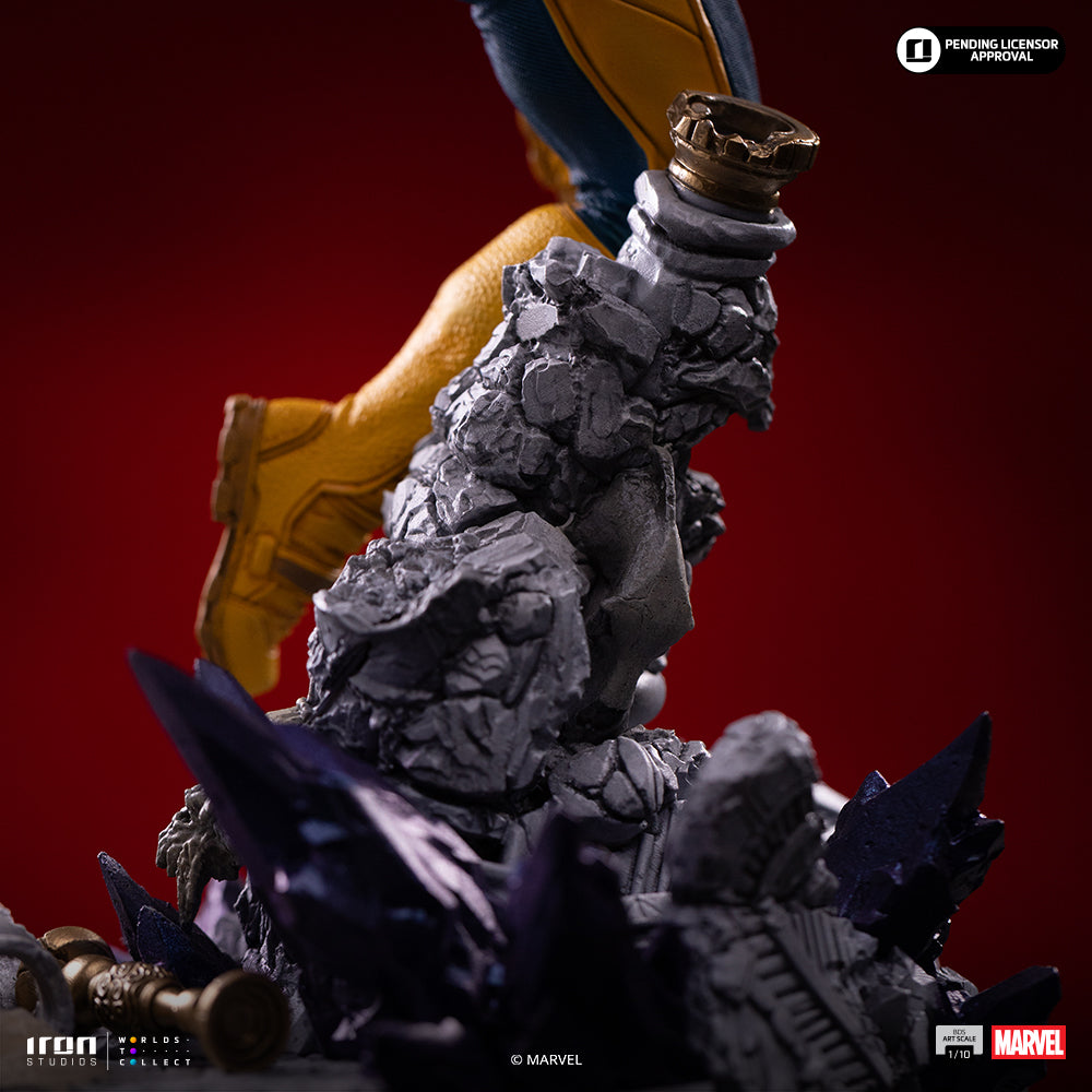 Estátua Cyclops Deluxe - Infinity Gauntlet Diorama - BDS Art Scale 1/10 - Iron Studios