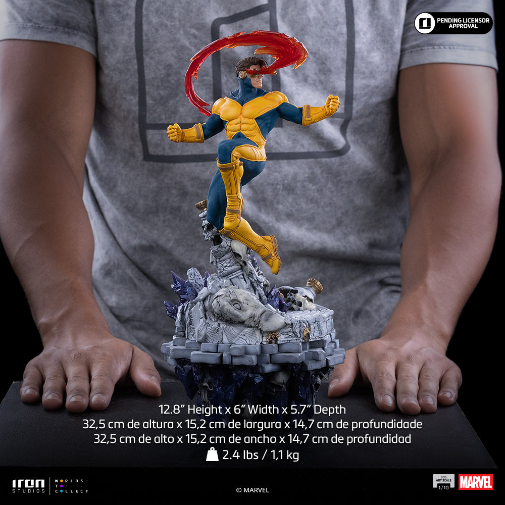 Estátua Cyclops Deluxe - Infinity Gauntlet Diorama - BDS Art Scale 1/10 - Iron Studios