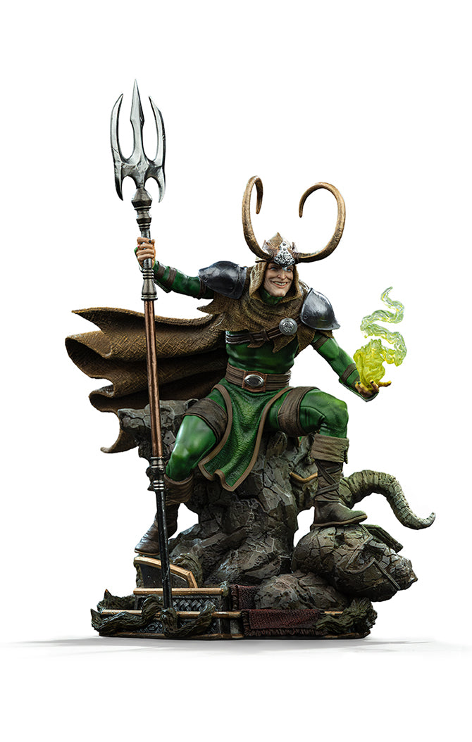 Estátuas do Loki, o Deus da Trapaça - Marvel | Iron Studios – Iron