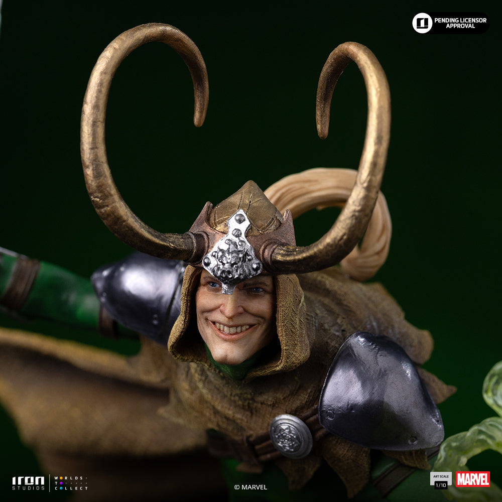 Voucher Pré-venda - Estátua Loki Laufeyson - Marvel Comics - Art Scale 1/10 - Iron Studios