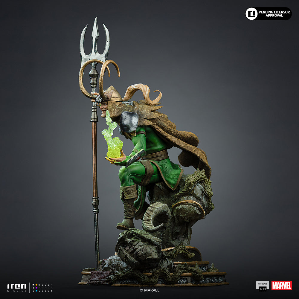 Estátua Loki Laufeyson - Marvel Comics - Art Scale 1/10 - Iron Studios