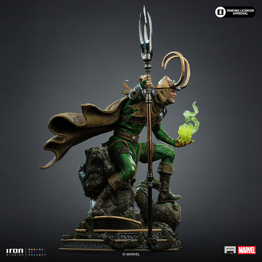 Voucher Pré-venda - Estátua Loki Laufeyson - Marvel Comics - Art Scale 1/10 - Iron Studios