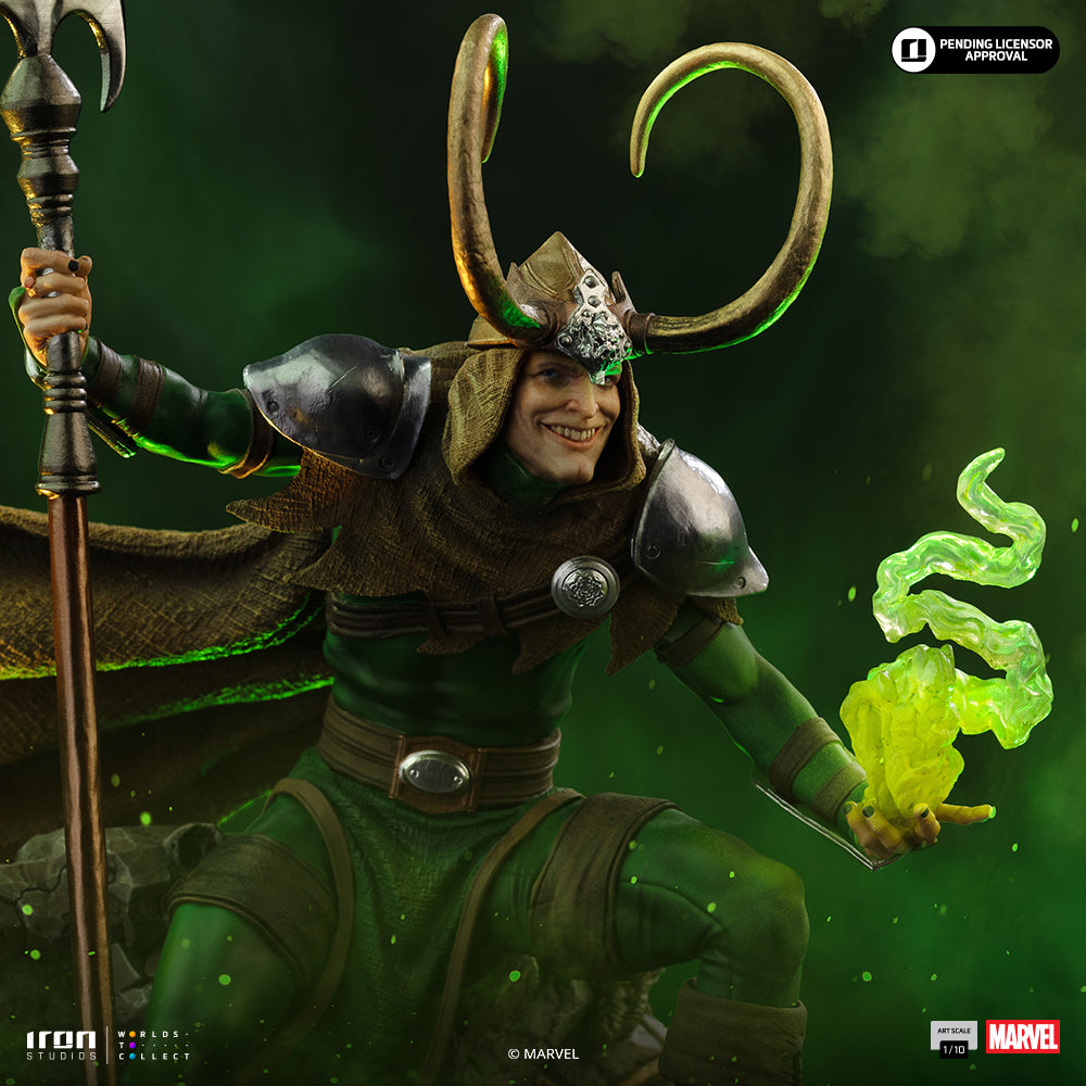 Voucher Pré-venda - Estátua Loki Laufeyson - Marvel Comics - Art Scale 1/10 - Iron Studios