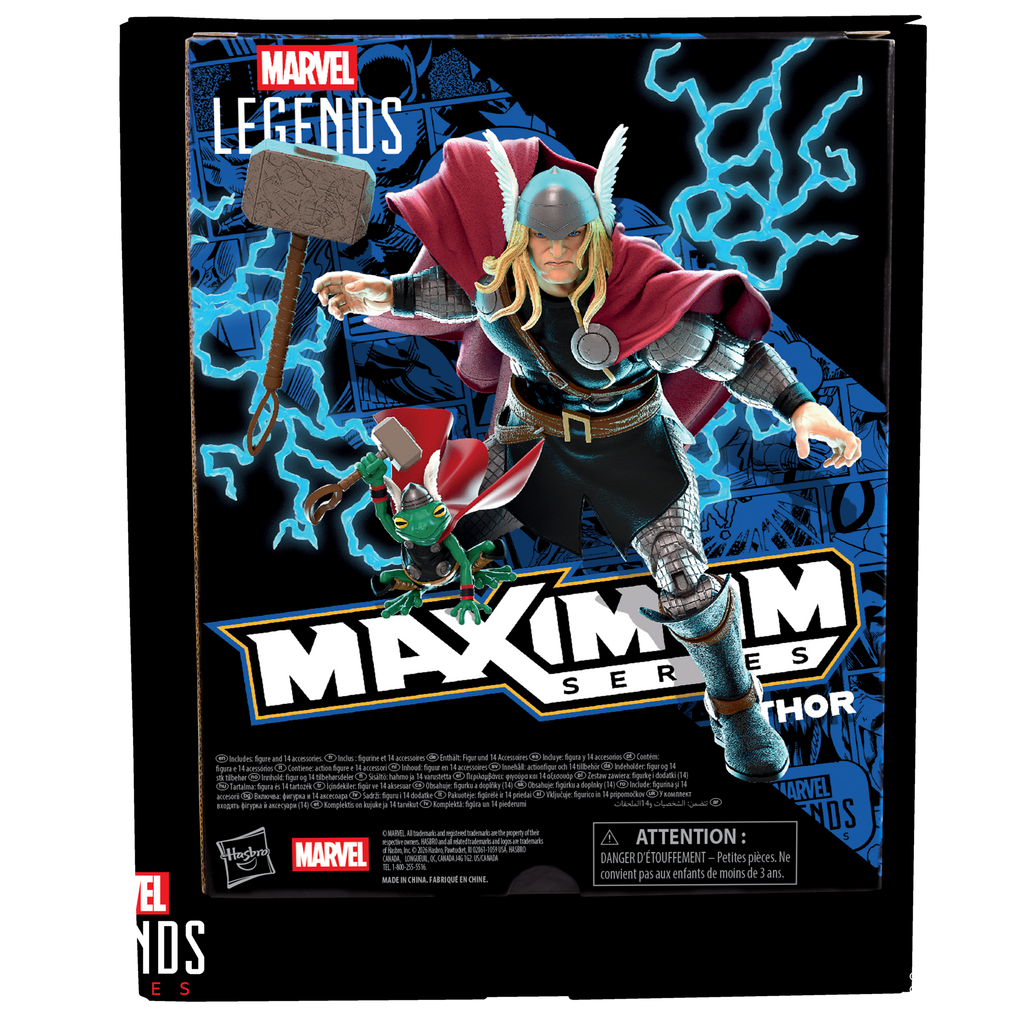 Figura Maximum Séries Thor - Marvel Legends Excelsior 1 - Hasbro