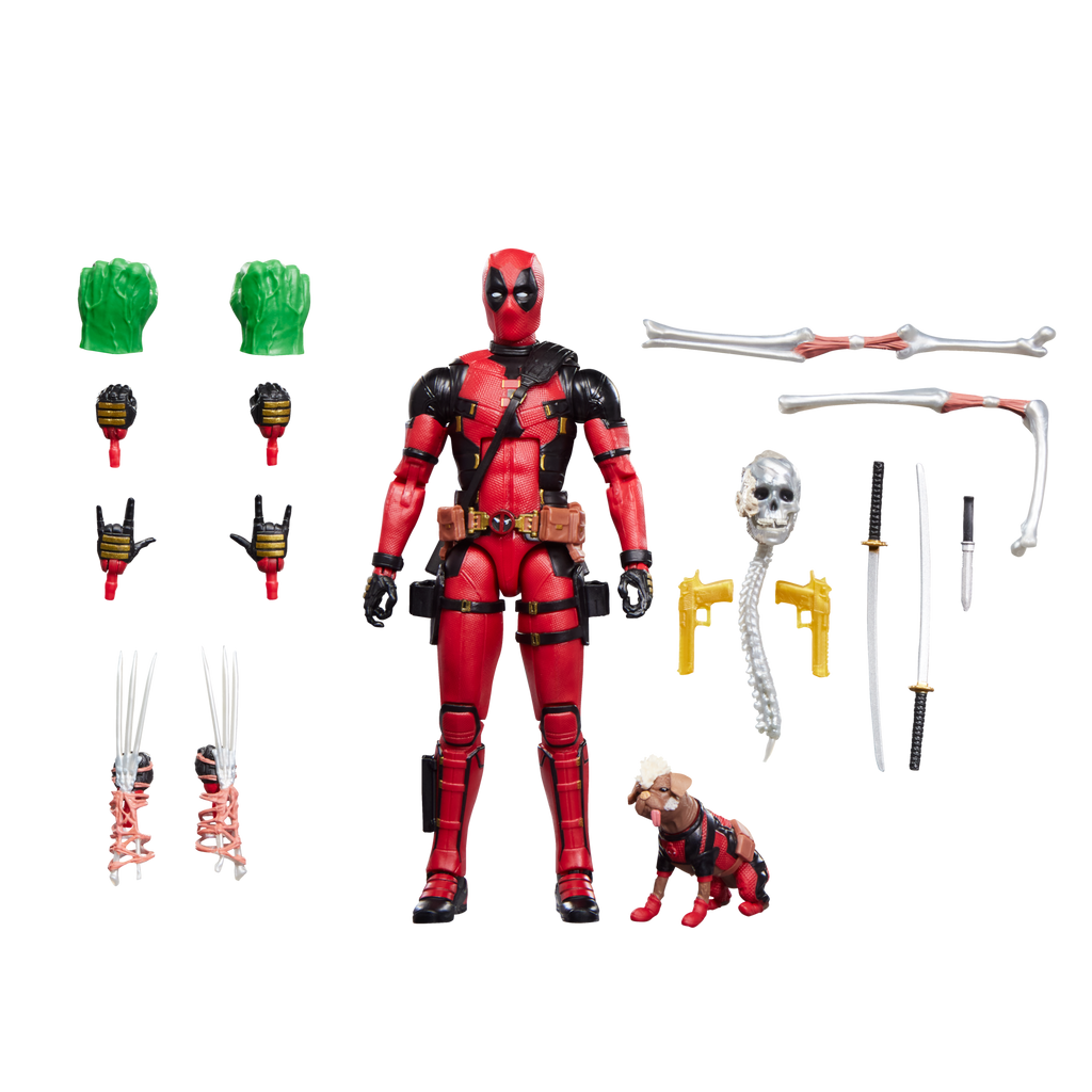 Figura Deadpool + Dogpool Deliuxe - Marvel Legends Solid Deluxe - X-Men - Hasbro
