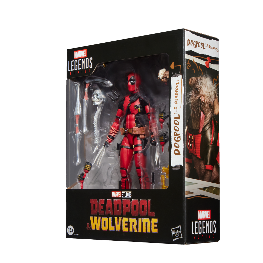 Figura Deadpool + Dogpool Deliuxe - Marvel Legends Solid Deluxe - X-Men - Hasbro