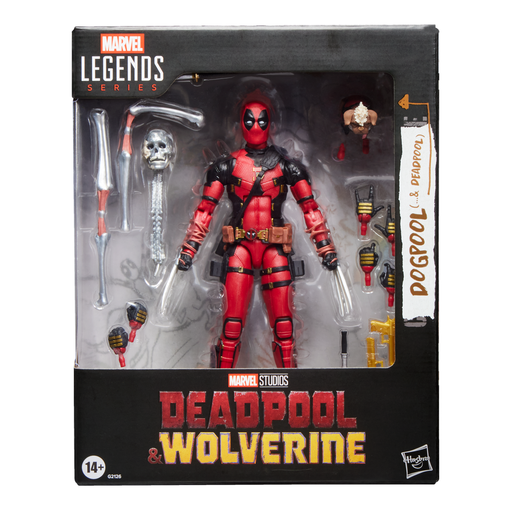 Figura Deadpool + Dogpool Deliuxe - Marvel Legends Solid Deluxe - X-Men - Hasbro