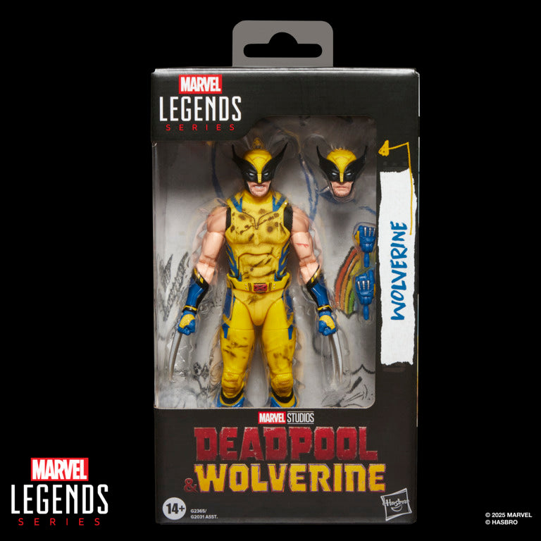 Pré-venda - Figura Wolverine Sleveless - Deadpool & Wolverine - Marvel Legends - Hasbro