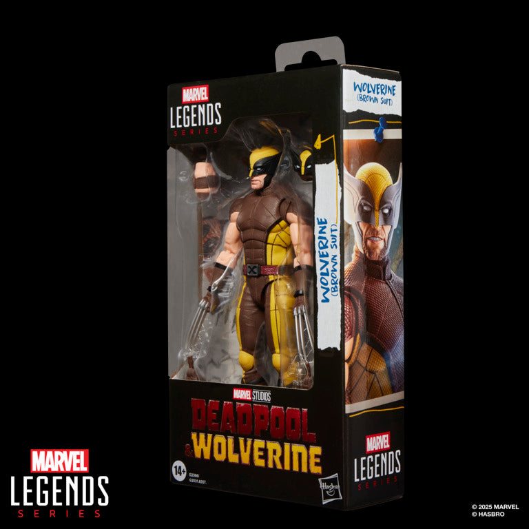 Pré-venda - Figura Wolverine Brown Suit - Deadpool & Wolverine - Marvel Legends - Hasbro