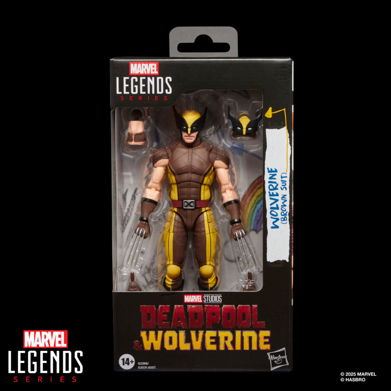Pré-venda - Figura Wolverine Brown Suit - Deadpool & Wolverine - Marvel Legends - Hasbro
