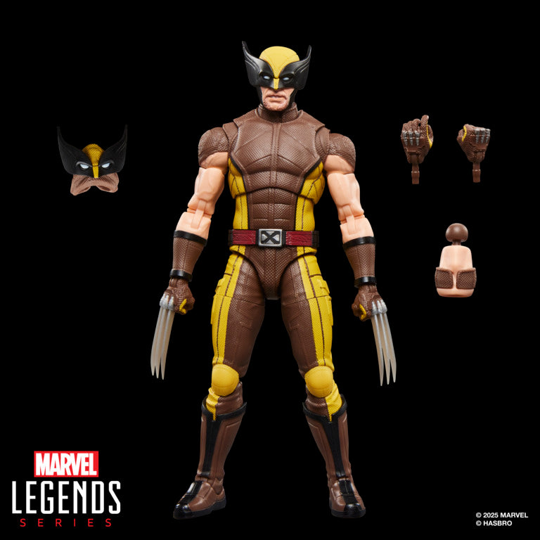 Pré-venda - Figura Wolverine Brown Suit - Deadpool & Wolverine - Marvel Legends - Hasbro