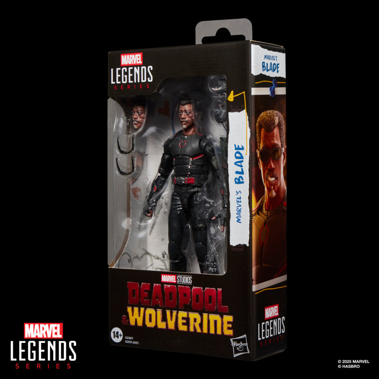Figura Blade - Deadepool & Wolverine - Marvel Legends - Hasbro