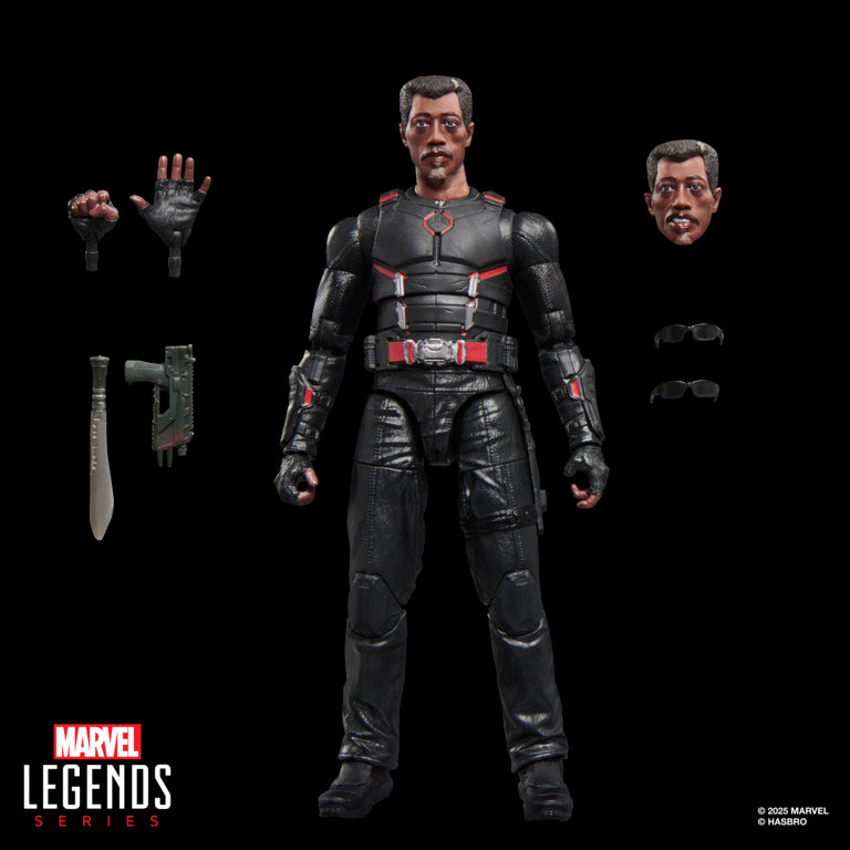 Pré-venda - Figura Blade - Deadpool & Wolverine - Marvel Legends - Hasbro