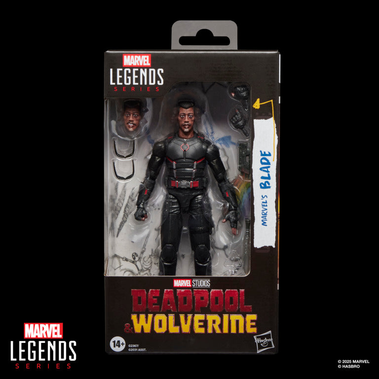 Figura Blade - Deadepool & Wolverine - Marvel Legends - Hasbro
