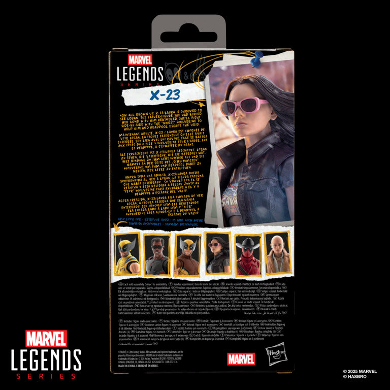 Figura X-23 - Deadepool & Wolverine - Marvel Legends - Hasbro