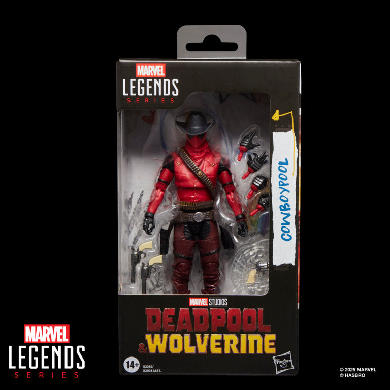 Figura Cowboypool - Deadepool & Wolverine - Marvel Legends - Hasbro