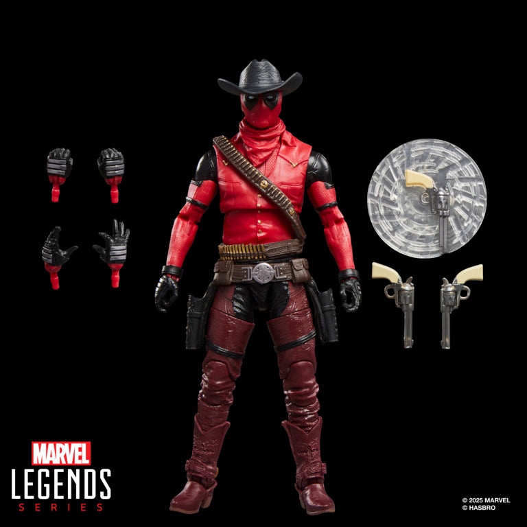 Figura Cowboypool - Deadepool & Wolverine - Marvel Legends - Hasbro
