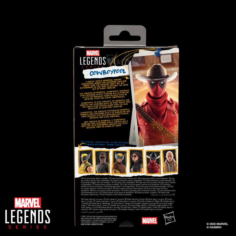 Figura Cowboypool - Deadepool & Wolverine - Marvel Legends - Hasbro