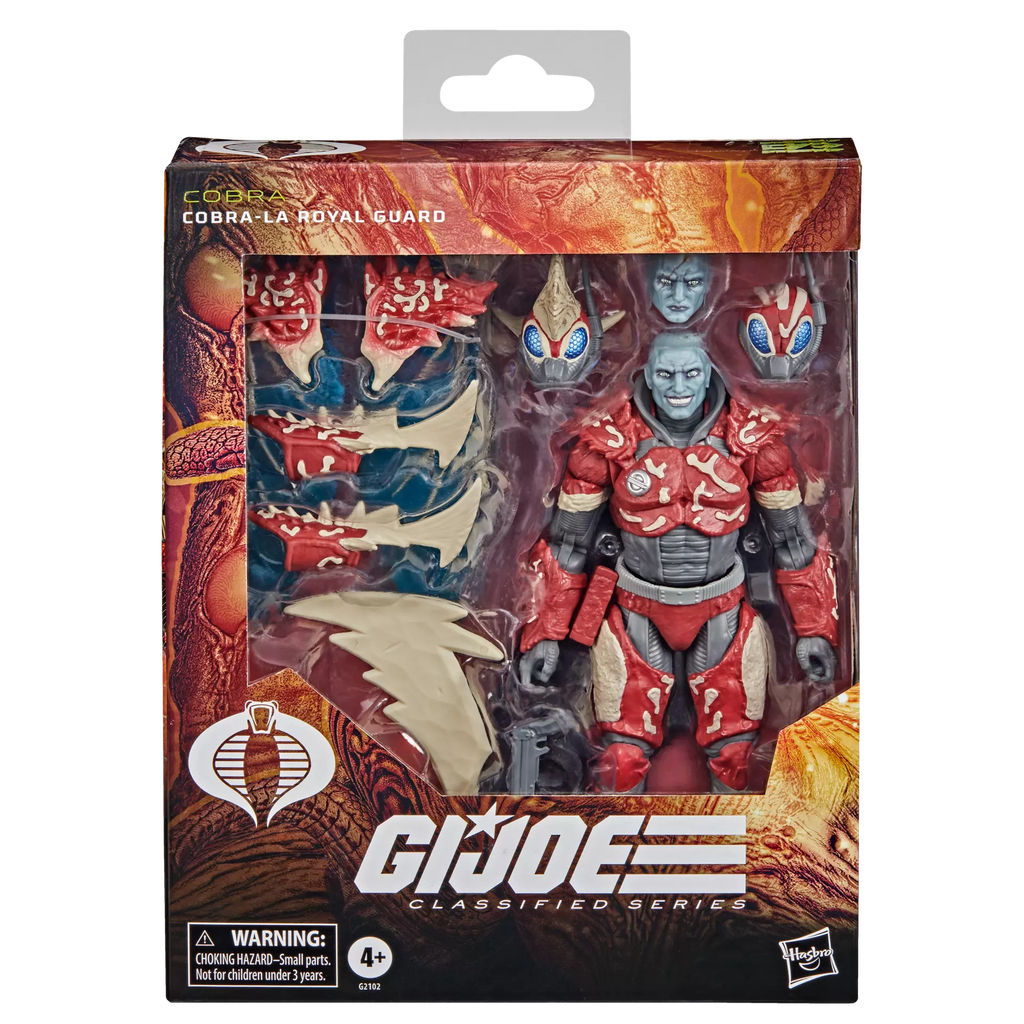 Pré-venda - Figura Cobra-La Royal Guard - G.I. Joe - Rudy Deluxe - Hasbro