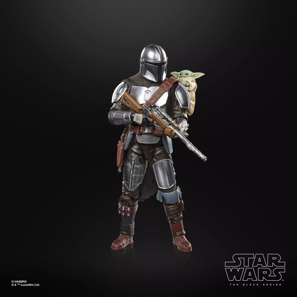 Figura Mandalorian & Grogu - Star Wars Deluxe - Hasbro