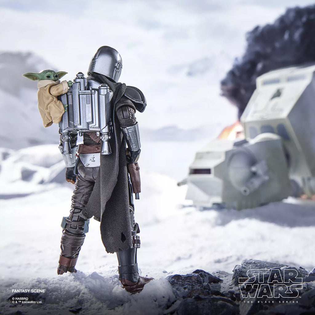 Figura Mandalorian & Grogu - Star Wars Deluxe - Hasbro