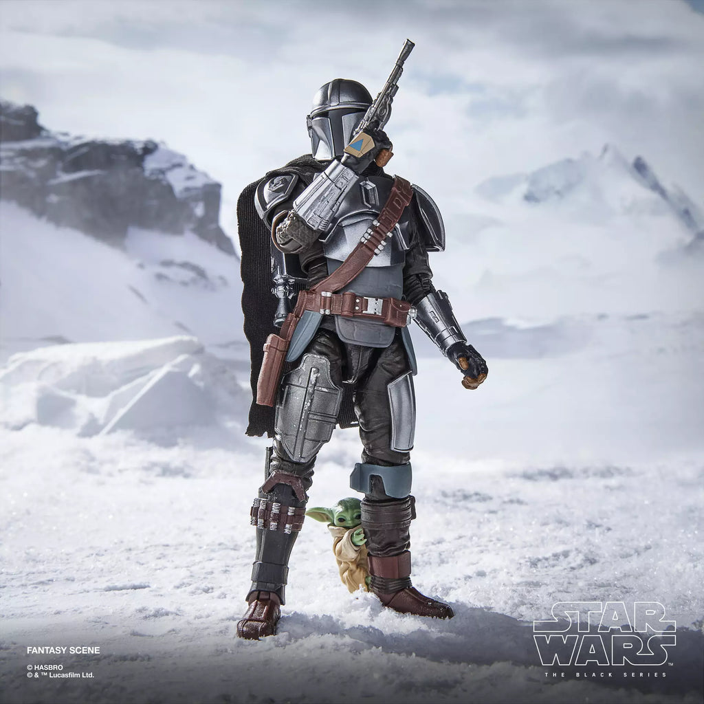 Figura Mandalorian & Grogu - Star Wars Deluxe - Hasbro