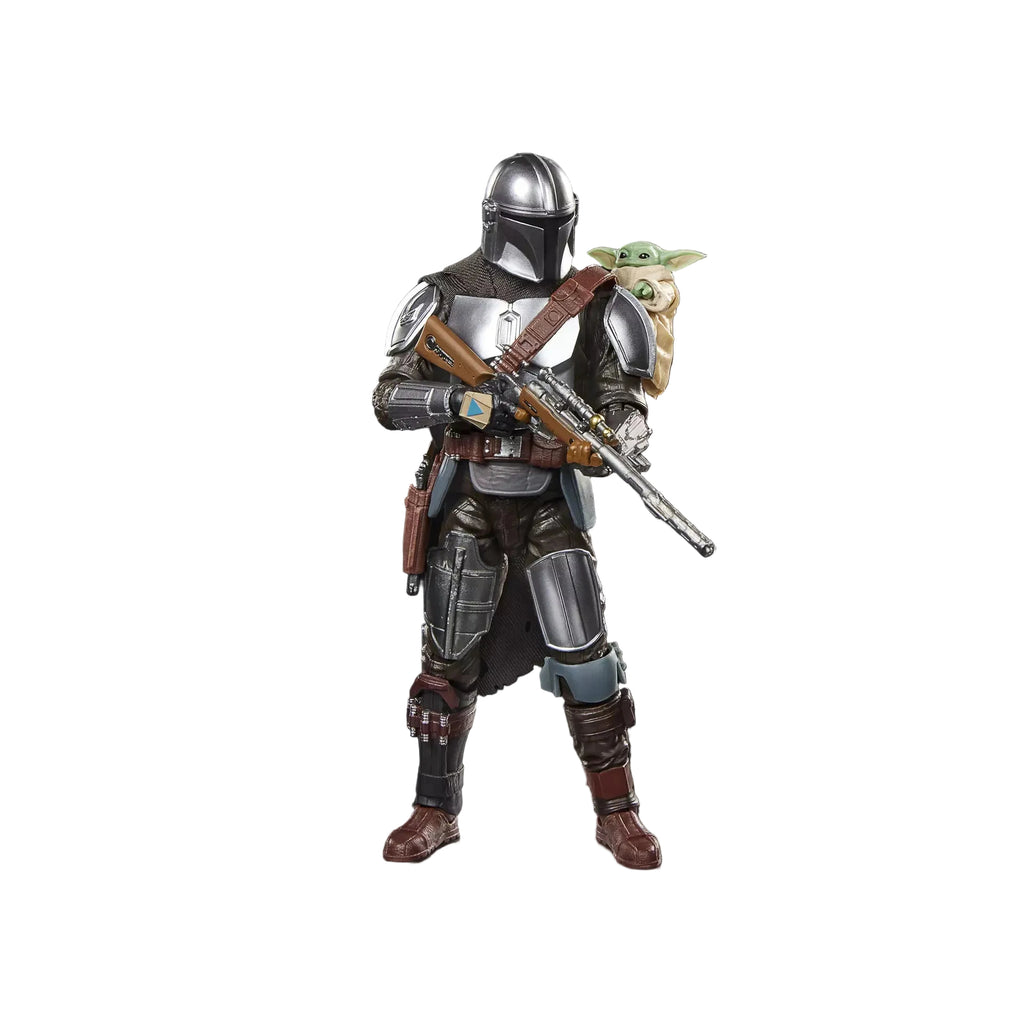 Figura Mandalorian & Grogu - Star Wars Deluxe - Hasbro