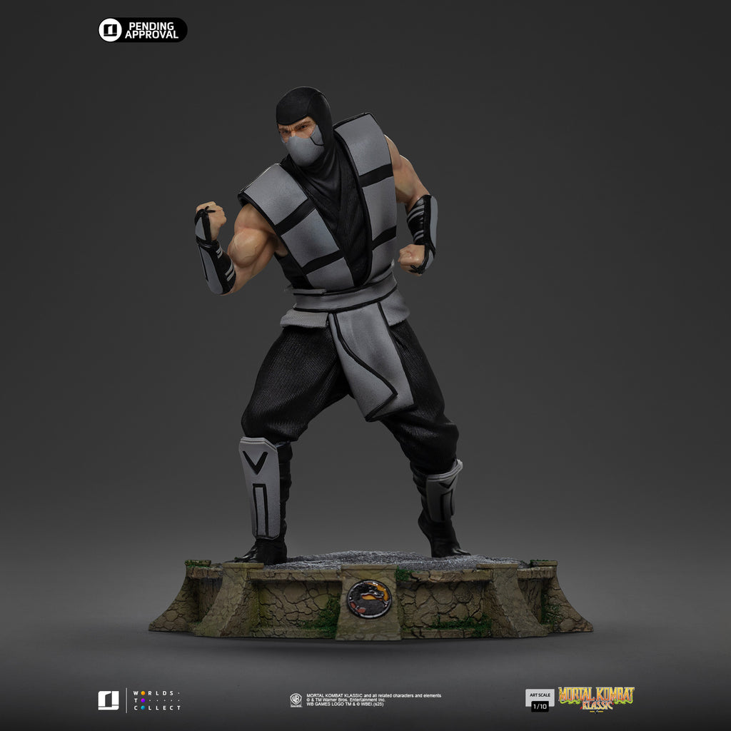 Estátua Smoke - Mortal Kombat - Art Scale 1/10 - Iron Studios (MK Ninjas)