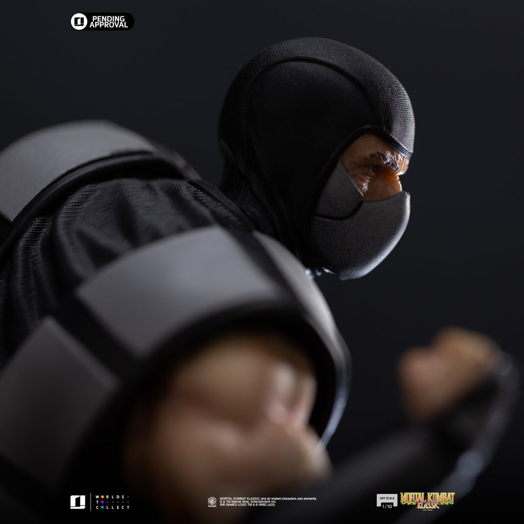 Estátua Smoke - Mortal Kombat - Art Scale 1/10 - Iron Studios (MK Ninjas)