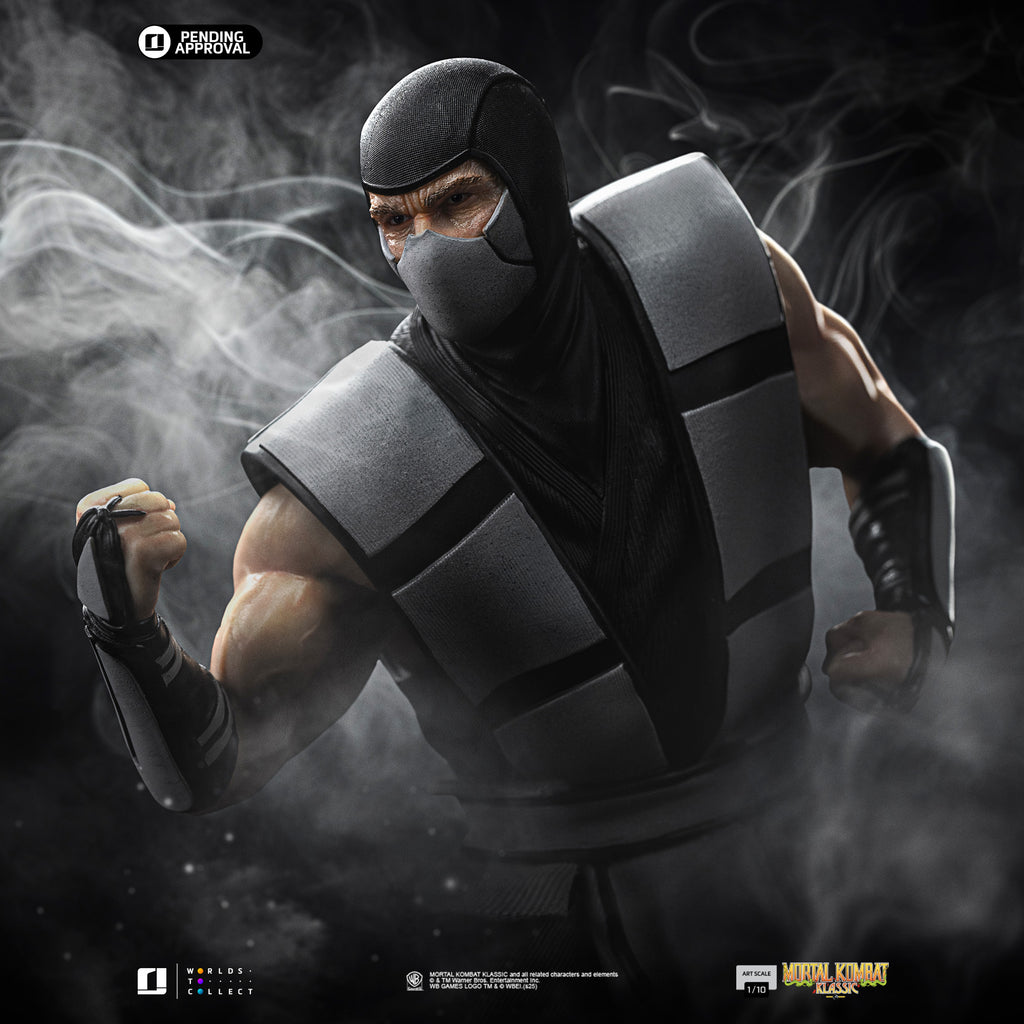 Estátua Smoke - Mortal Kombat - Art Scale 1/10 - Iron Studios (MK Ninjas)