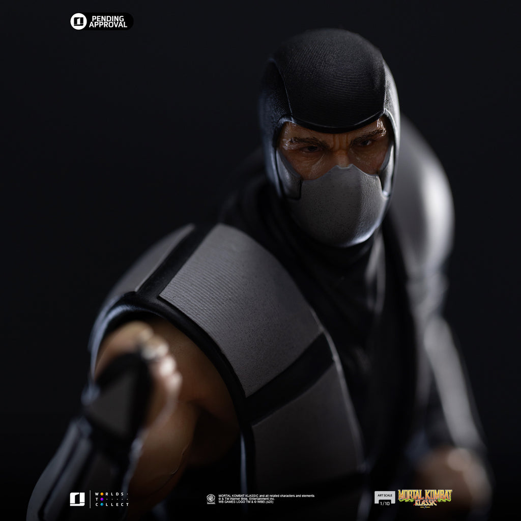 Estátua Smoke - Mortal Kombat - Art Scale 1/10 - Iron Studios (MK Ninjas)