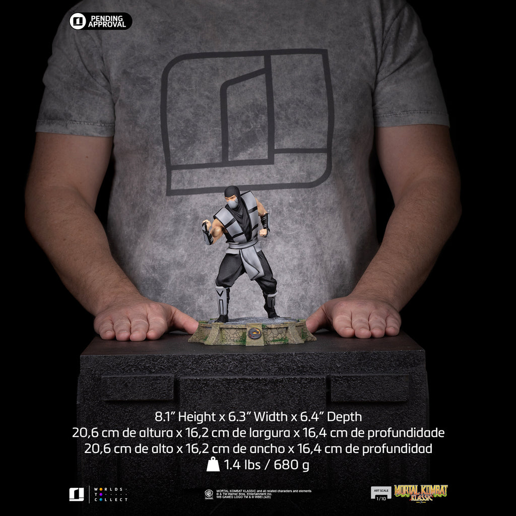 Voucher Pré-venda - Estátua Smoke - Mortal Kombat - Art Scale 1/10 - Iron Studios (MK Ninjas)