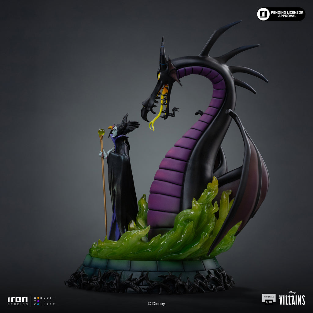 Voucher Pré-venda - Estátua Maleficent - Disney's Villains - Art Scale 1/10 - Iron Studios