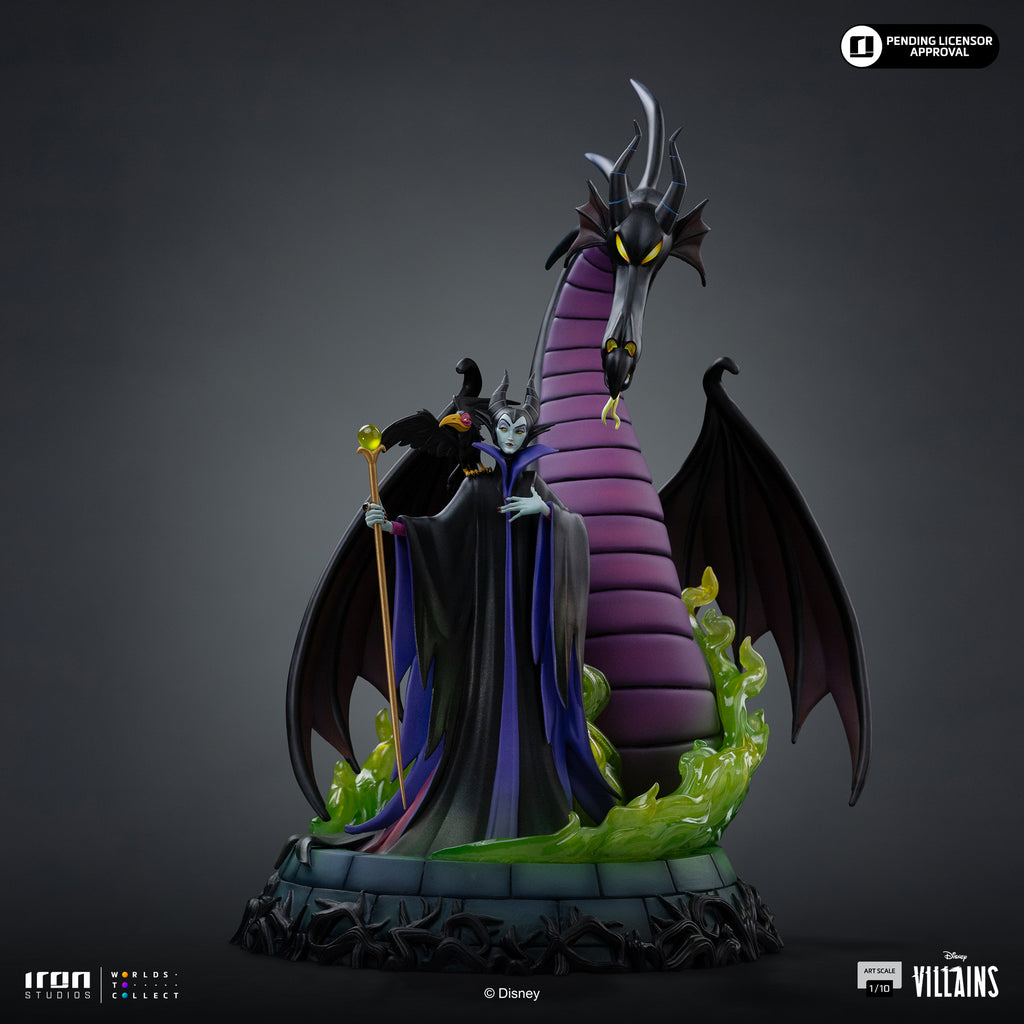 Voucher Pré-venda - Estátua Maleficent - Disney's Villains - Art Scale 1/10 - Iron Studios