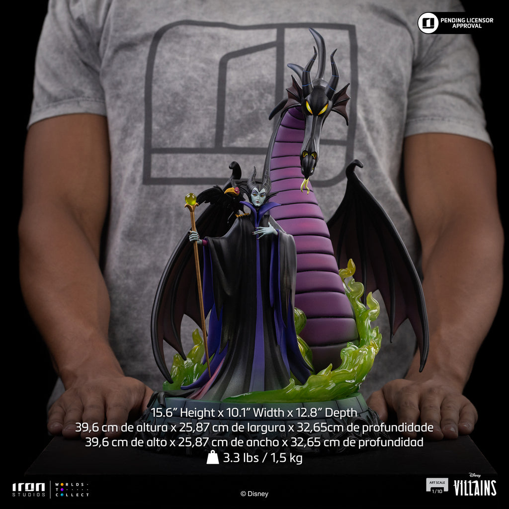 Voucher Pré-venda - Estátua Maleficent - Disney's Villains - Art Scale 1/10 - Iron Studios
