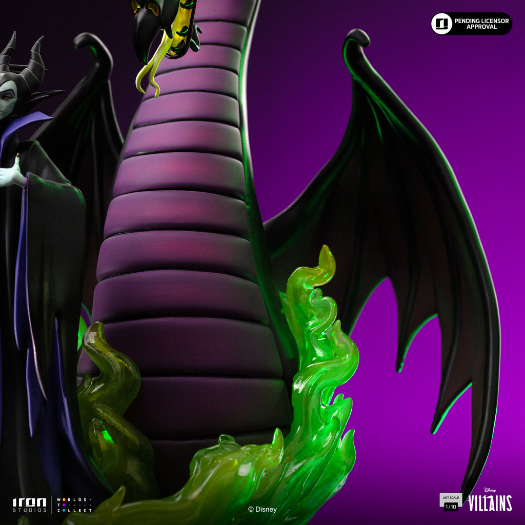 Estátua Maleficent - Disney's Villains - Art Scale 1/10 - Iron Studios