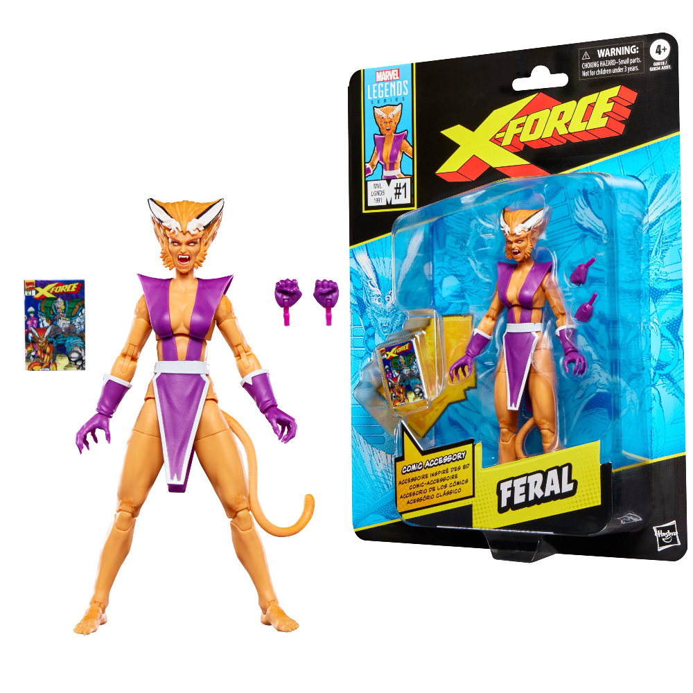 Figura Feral - Marvel Legends - Hasbro