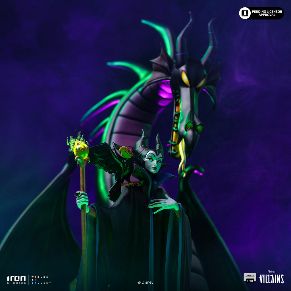Estátua Maleficent - Disney's Villains - Art Scale 1/10 - Iron Studios