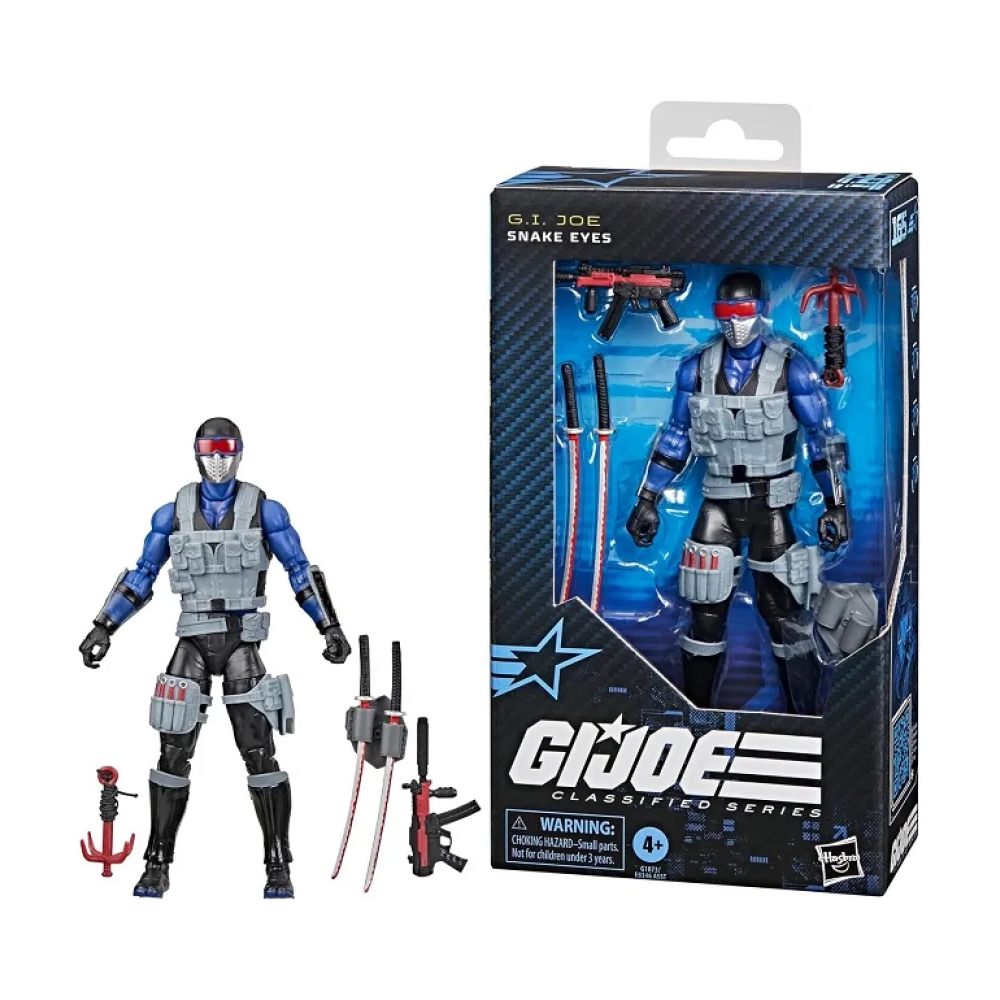 Figura Snake Eyes #165 - G.I. Joe Classified - Hasbro