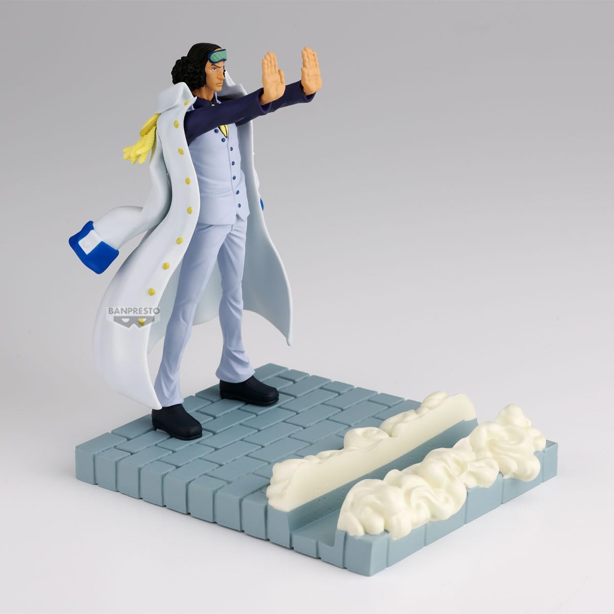 Kazuya Aokiマントルピース Estátua Aokiji Kuzan – One Piece – FL – Banpresto – Iron Studios