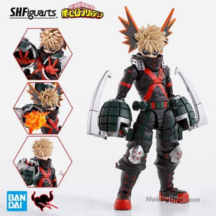 Figura Katsuki Bakugo - My Hero Academia - S.H.Figuarts - Bandai