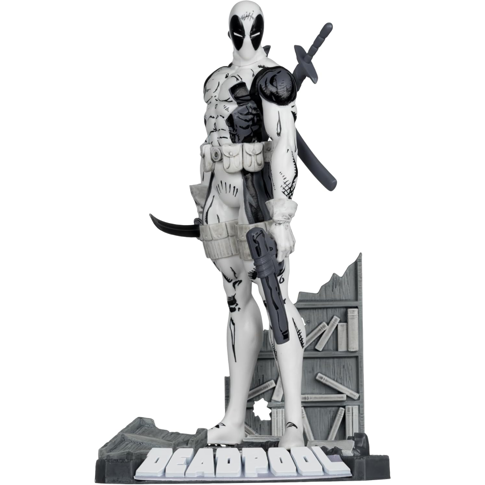 Estátua Deadpool (The New Mutants #98)(Line Art)(Gold Label) – Marvel Collection – 1:10th – McFarlane
