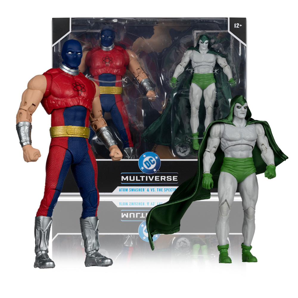 Figura Atom Smasher & Spectre – DC Multiverse – 7” with Megafig 2PK – McFarlane